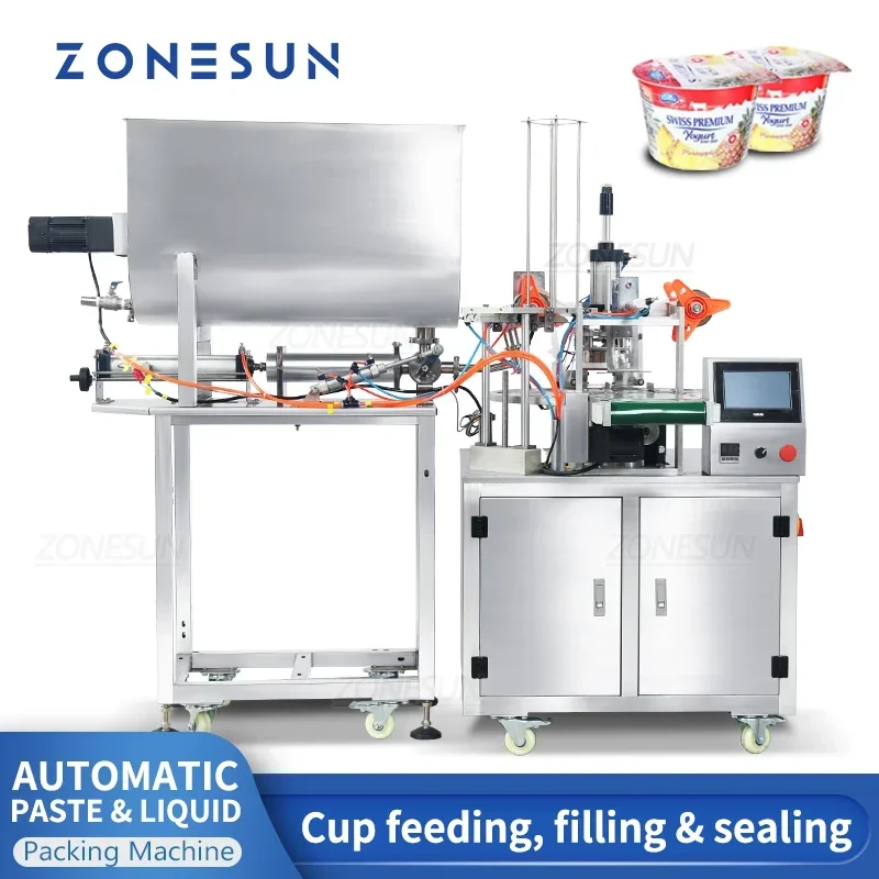 ZONESUN  Automatic Cup Feeding - Sauce Dipping Cup recension och pris