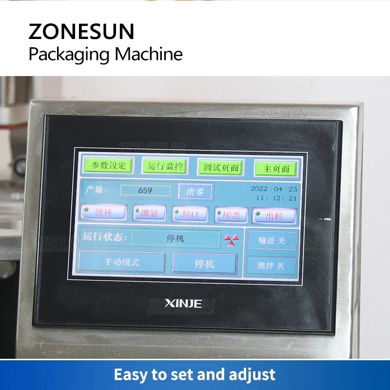ZONESUN  Automatic Cup Feeding - Sauce Dipping Cup recension och pris