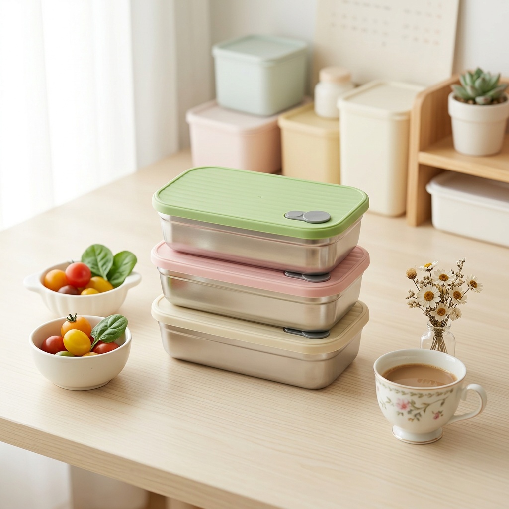 Stainless Steel Bento Box Meta - Meal Prep Box recension och pris