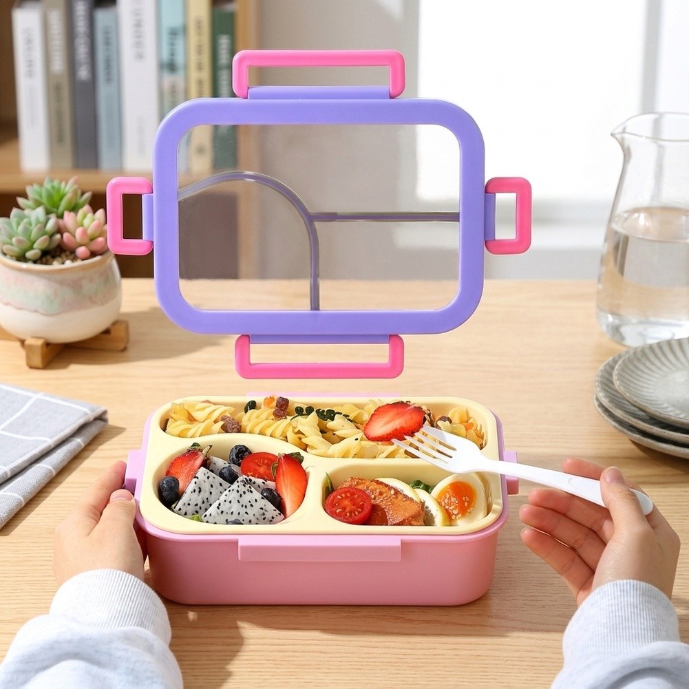 Stainless Steel Bento/Box 3 Co - Meal Prep Box recension och pris