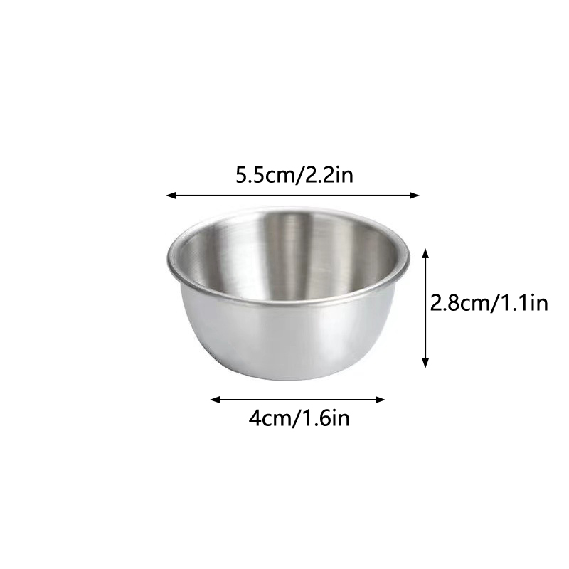 △ 304 Stainless Steel Small Se - Sauce Dipping Cup recension och pris