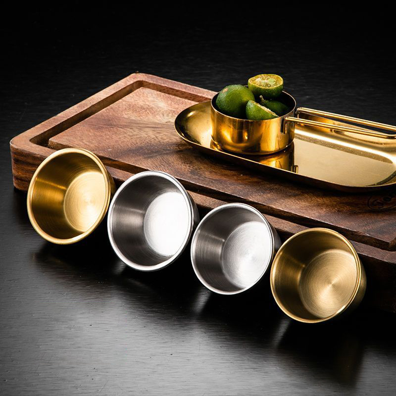 △ 304 Stainless Steel Small Se - Sauce Dipping Cup recension och pris