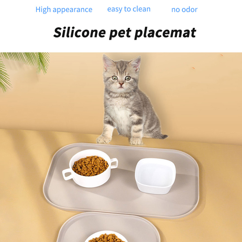 3-Color Available Pet Meal Mat - Meal Prep Made Easy recension och pris