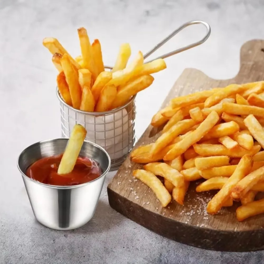 Mini Stainless Steel Sauce Cup - Sauce Dipping Cup recension och pris