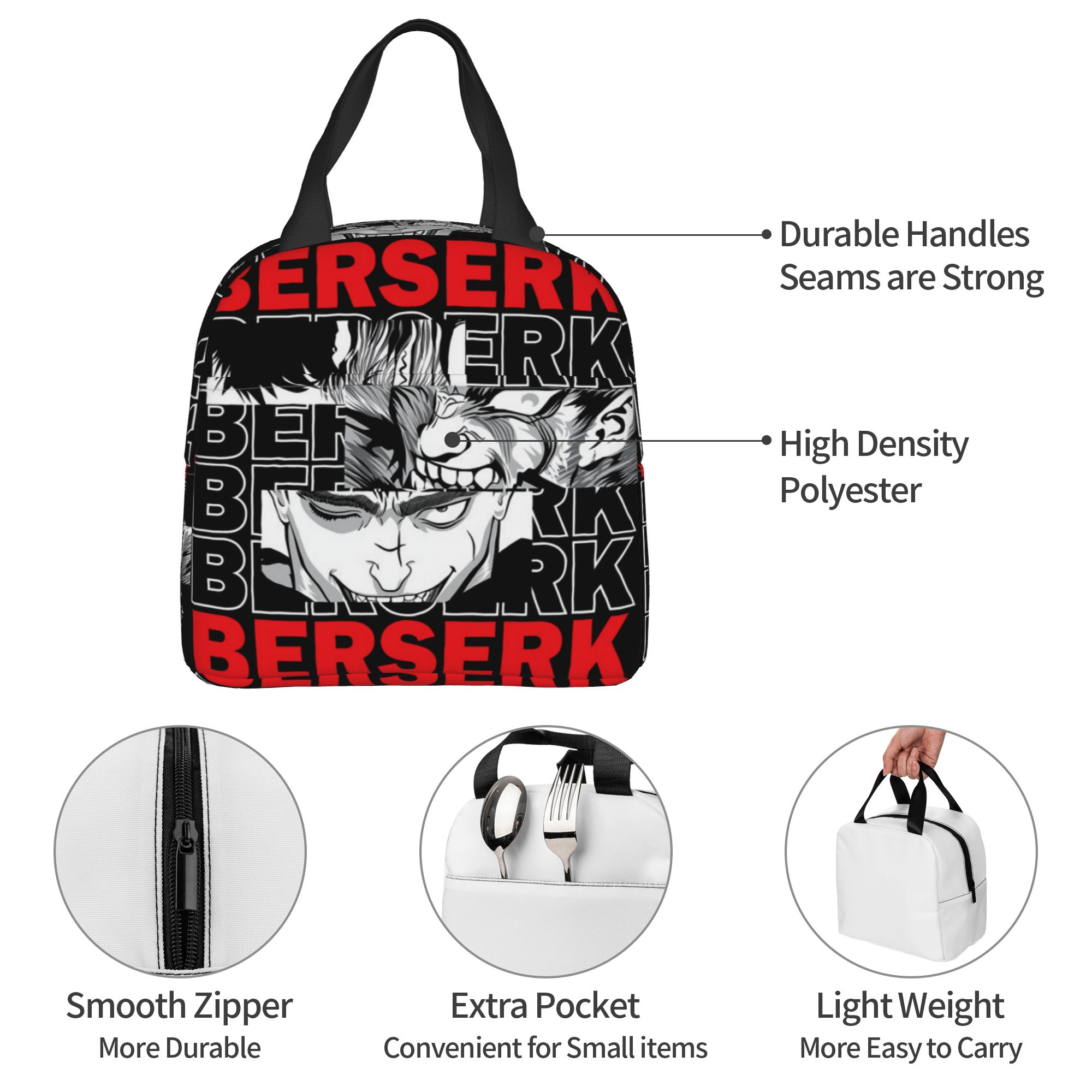 B-Berserks Thermal Insulated L - Meal Prep Bag recension och pris