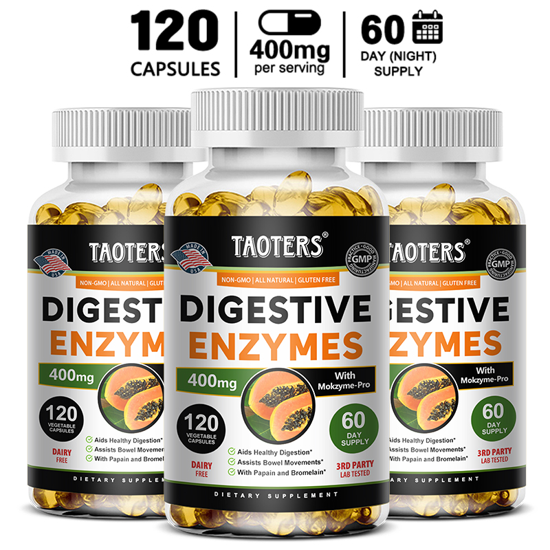 Digestive Enzyme Supplement Ad - Meal Prep Co recension och pris