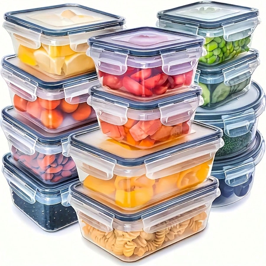24‑Piece Meal Prep Food Contai - Meal Prep Box recension och pris