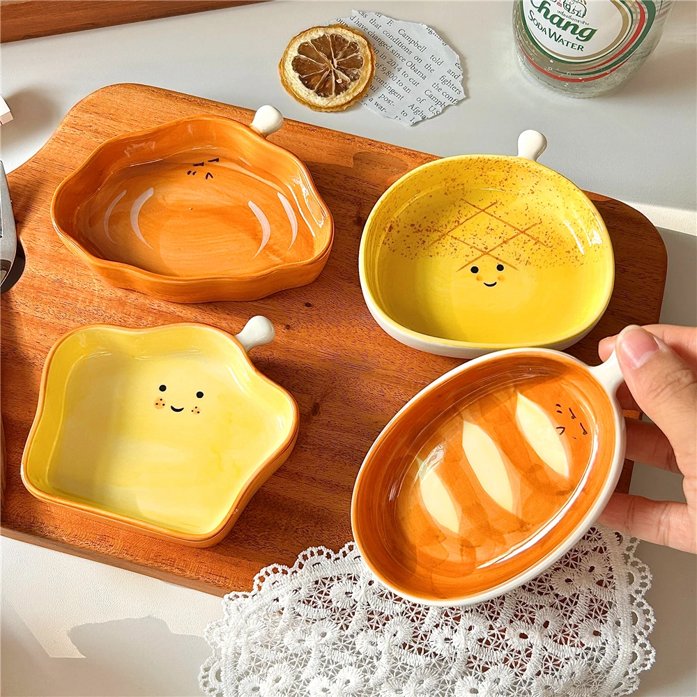 Creative Bread Shaped Ceramic  - Sauce Dipping Cup recension och pris