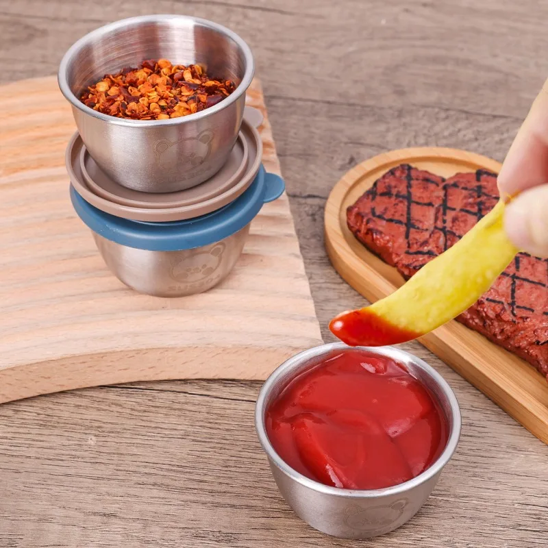 10/1pc 50ml Leakproof Stainles - Sauce Dipping Cup recension och pris