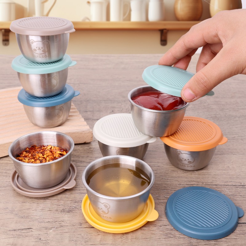 10/1pc 50ml Leakproof Stainles - Sauce Dipping Cup recension och pris