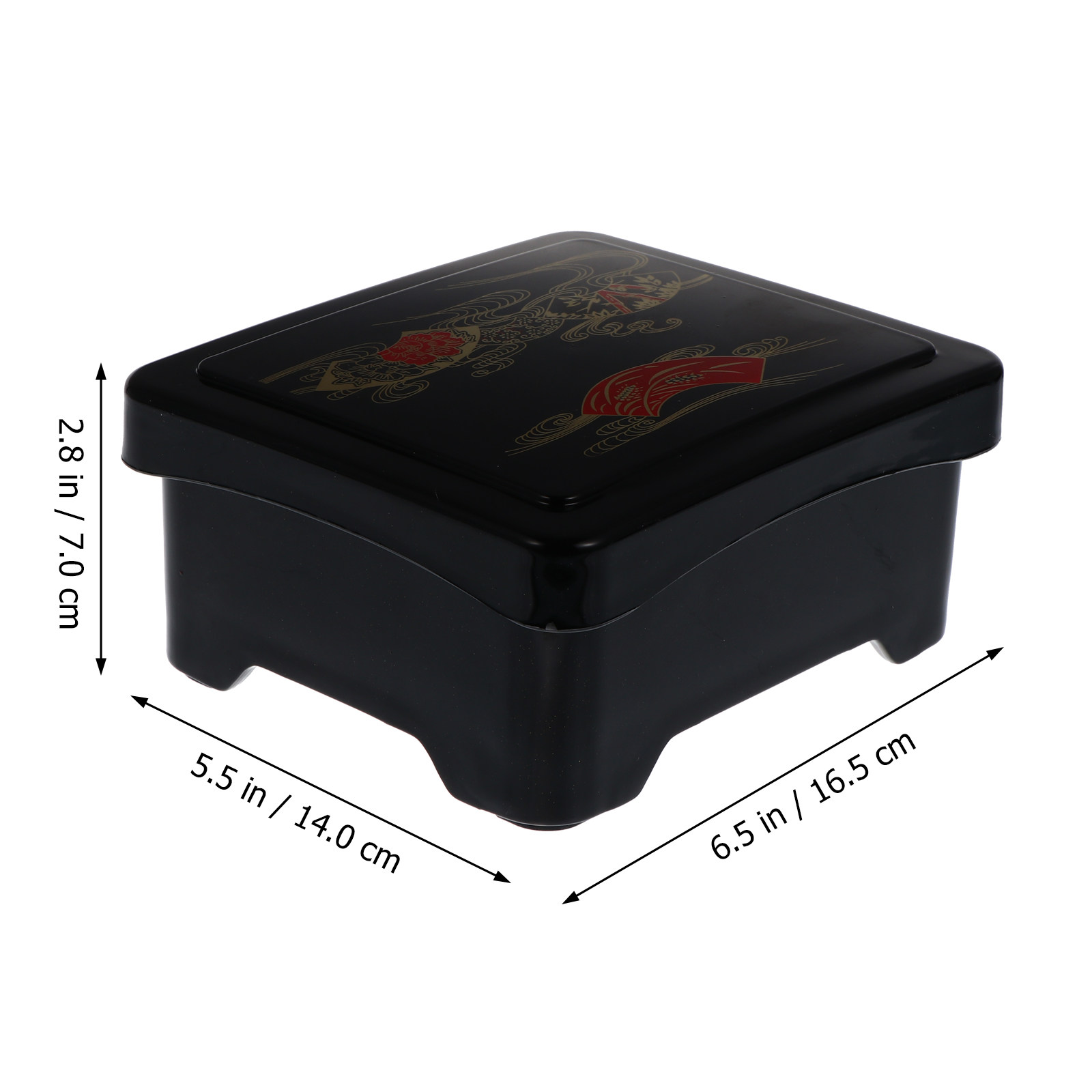 1Pcs Premium Acrylic Bento Box - Meal Prep Rice recension och pris